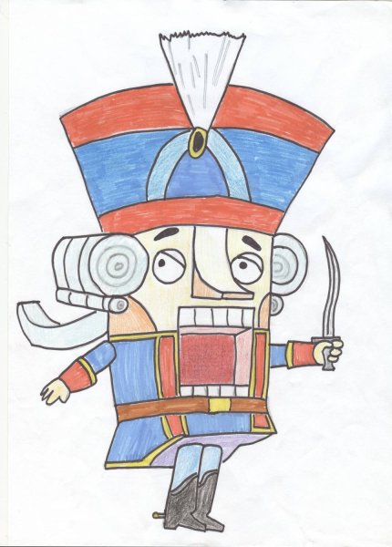 Щелкунчик рисунок