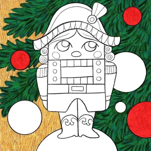 Щелкунчик и мышиный Король вектор