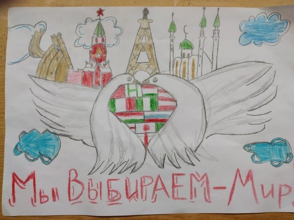 Детские рисунки ДНР