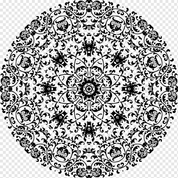 Круглый орнамент