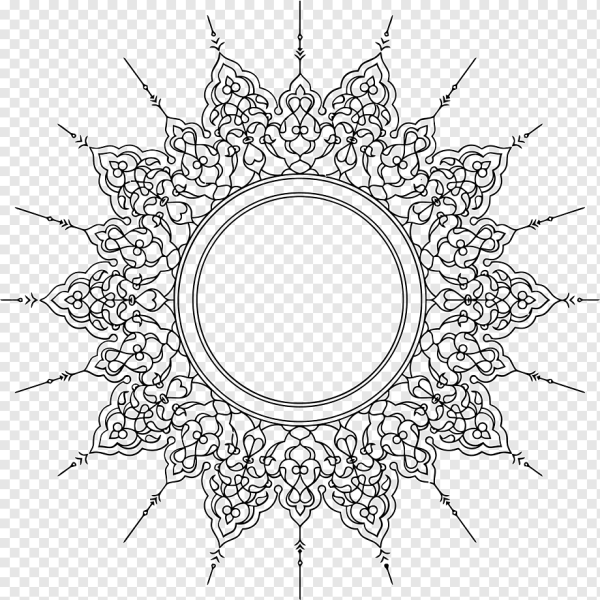 Круговой узор