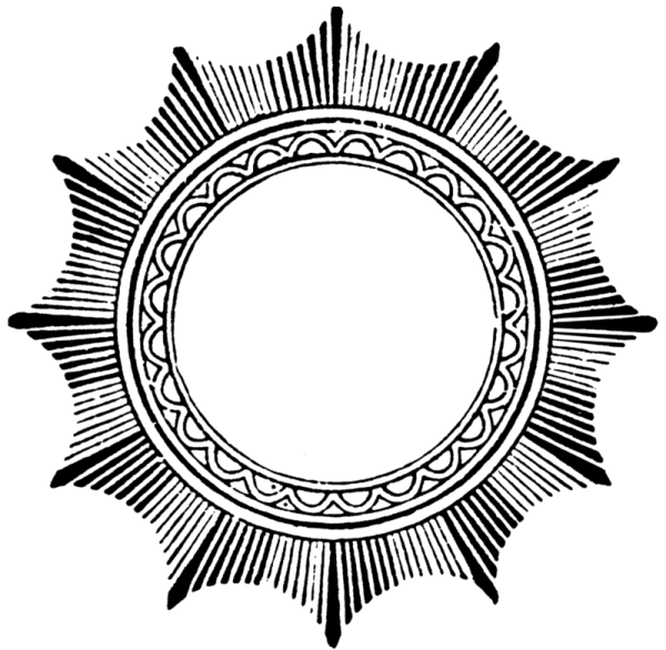 Орнамент в виде круга
