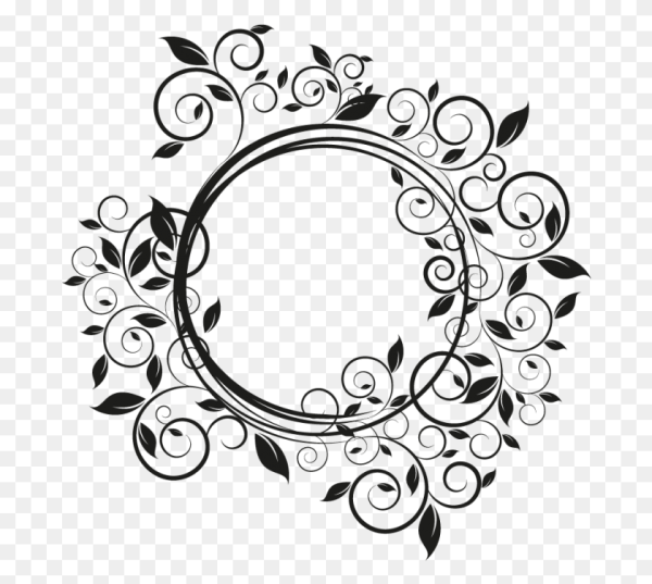 Круглый узор