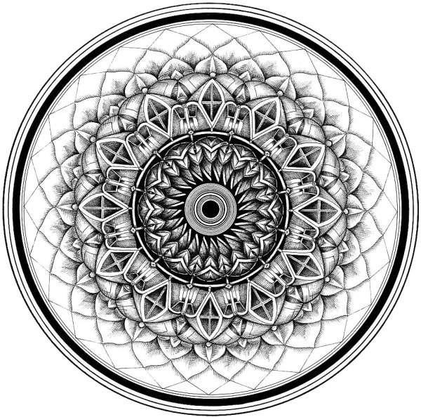 Круговой узор