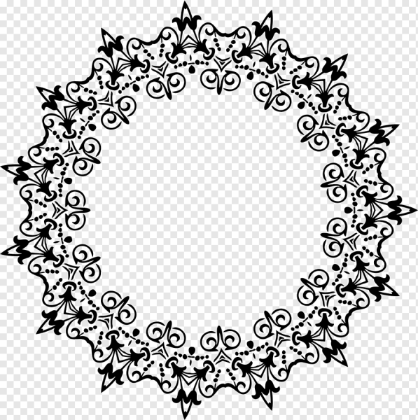 Векторные узоры круговые