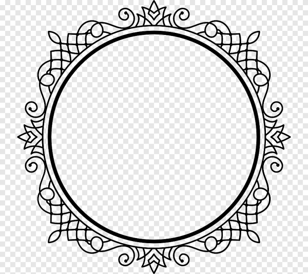 Круглый узор