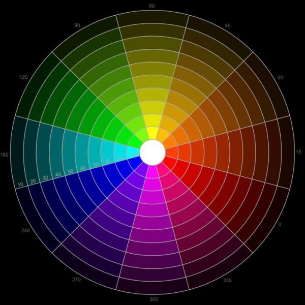 Спектр цвета спектра цветовой круг