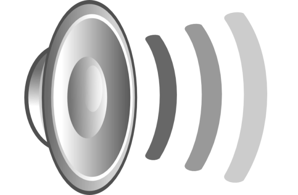 Звуковые волны из динамика