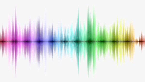 Эквалайзер на белом фоне