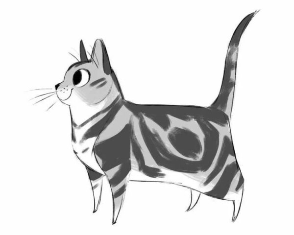 Мультяшный кот