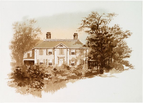 Особняк карандашом