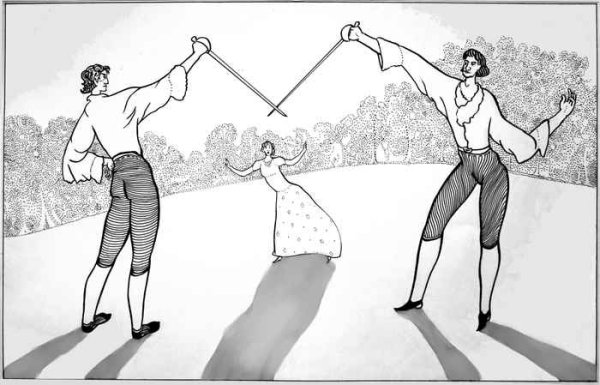 Дуэль зарисовки