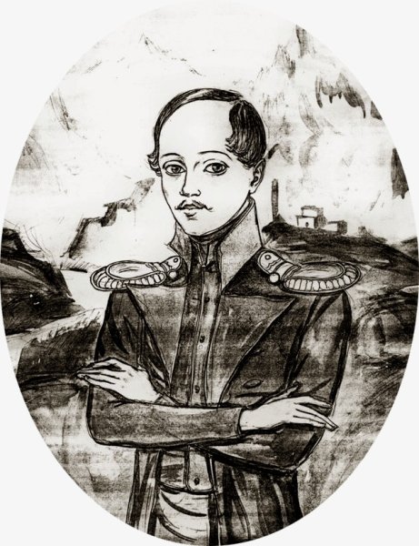 Михаил Юрьевич Лермонтов чб