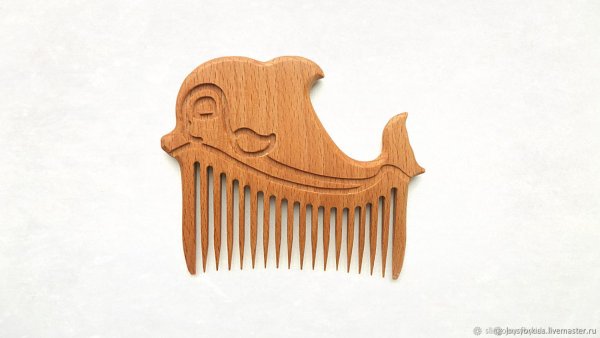 Гребень для волос рисованный