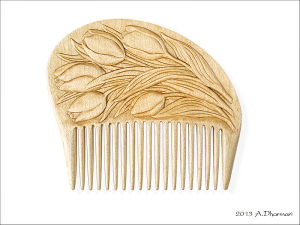 Гребень для волос вектор