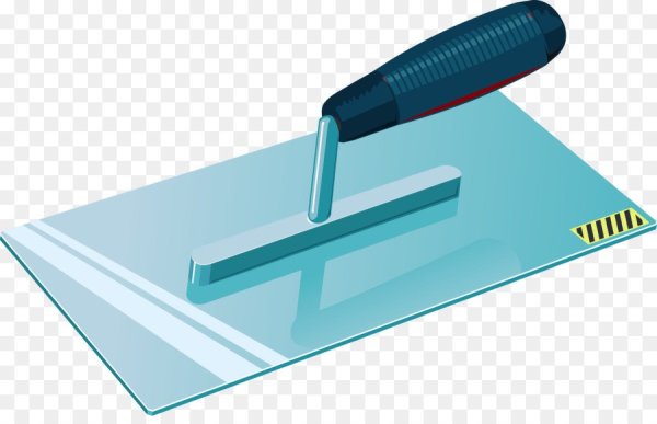 Шпатель строительный без фона