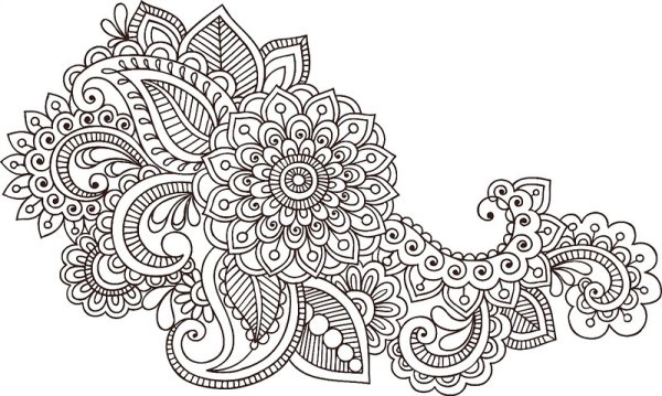 Мандалы индийский огурец