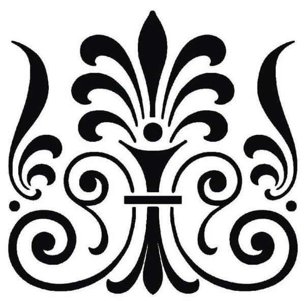 Трафарет узор