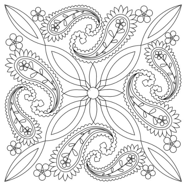 Узоры для точечной росписи контурами