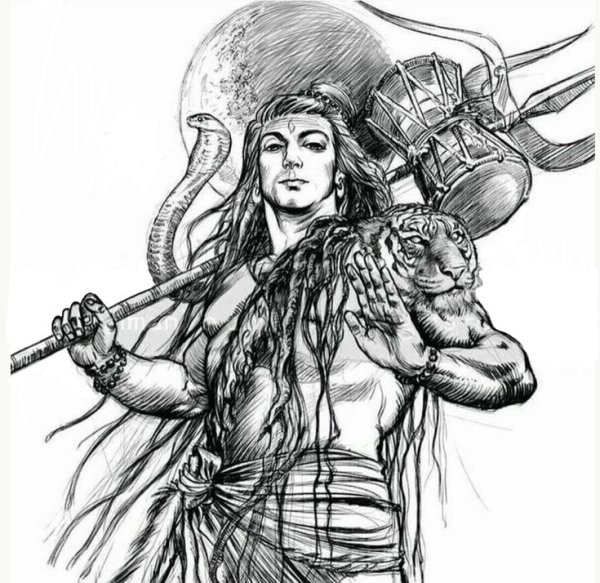 Шива Натараджа тату