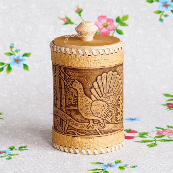 Туесок из бересты-храм