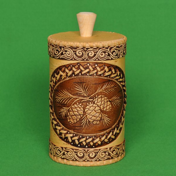 Берестяной промысел туеса