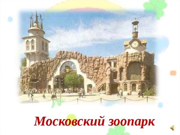 Детские рисунки Московского зоопарка