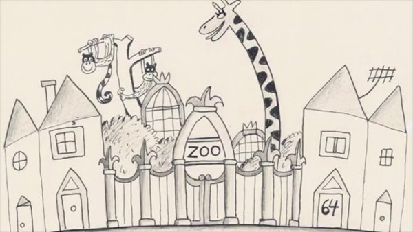 Московский зоопарк раскраска для детей