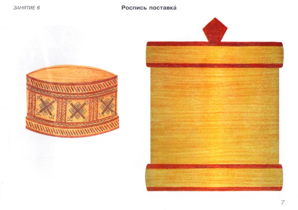 Щепа Мезенская роспись