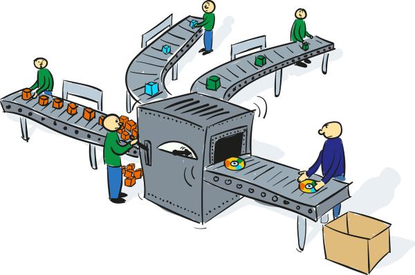 Конвейер детей