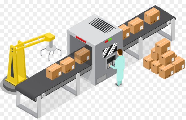 Конвейерная линия вектор