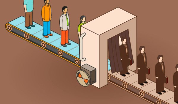 Конвейер иллюстрация