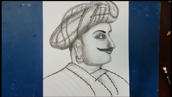 Нарисовать Хюррем Султан карандашом поэтапно