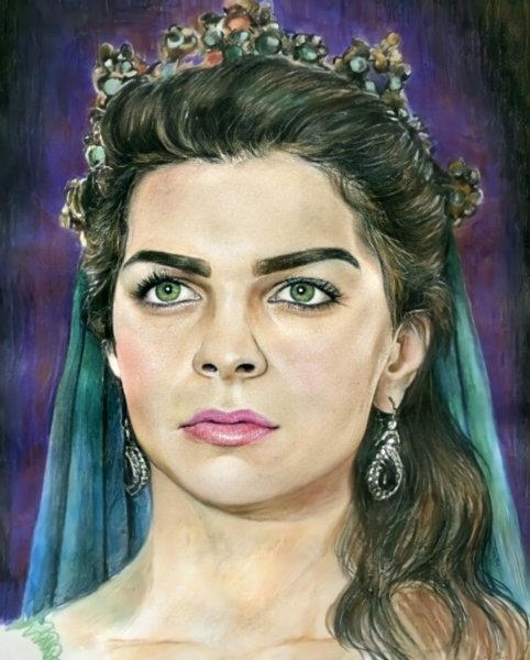 Михримах Султан портрет великолепный век