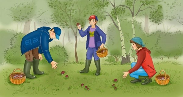 Грибное лето дядя фёдор