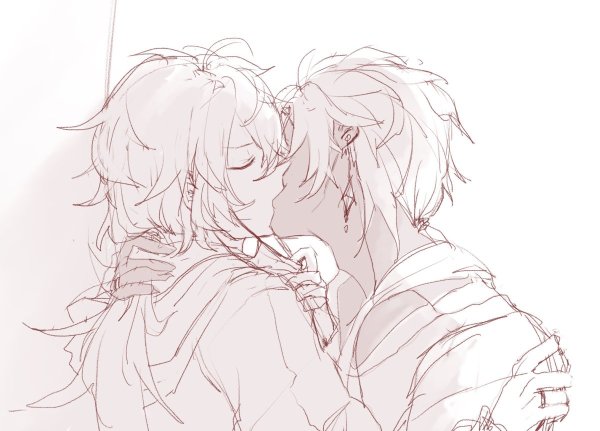 Дилюк Геншин яой