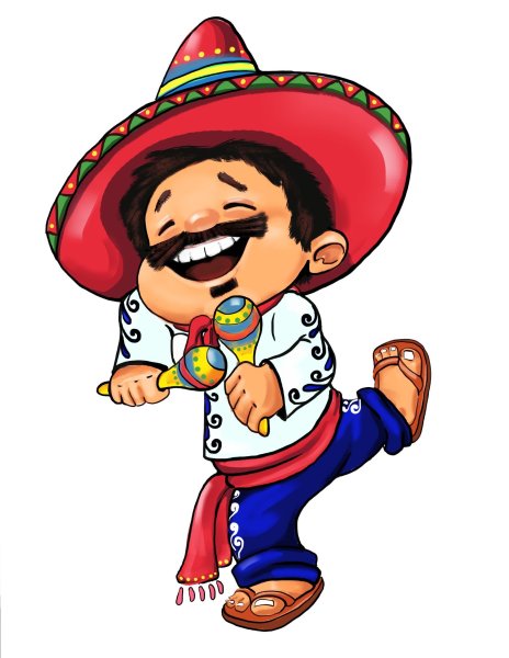 Веселый мексиканец
