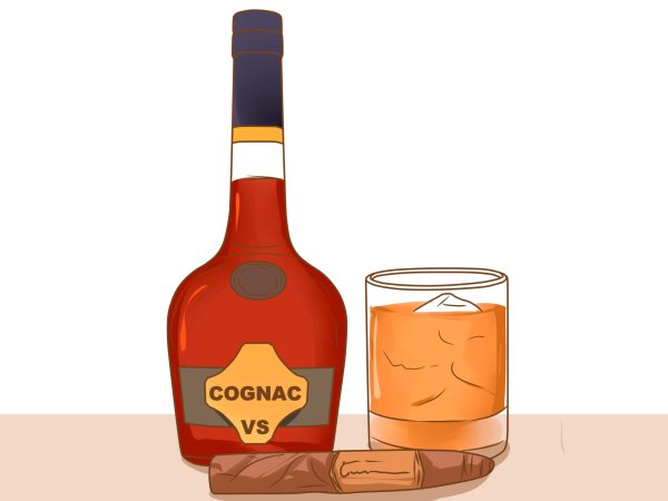 Коньяк вектор