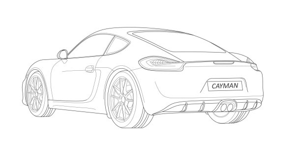 Порше Кайман 718