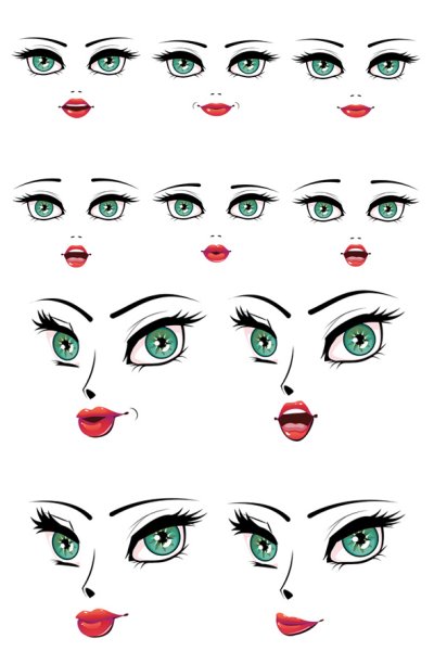 Рисуем глаза кукле