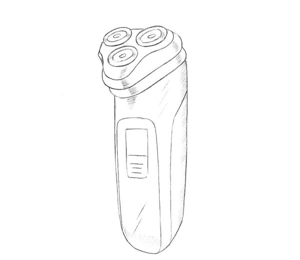 Бритва зарисовка