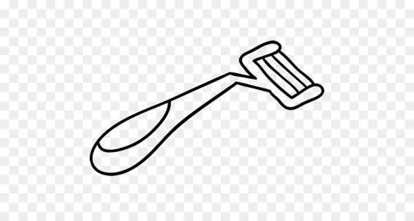 Бритва трафарет