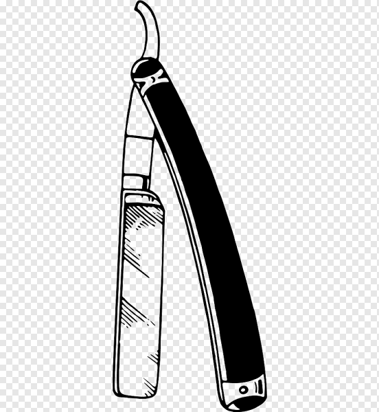 Бритва Барбера вектор