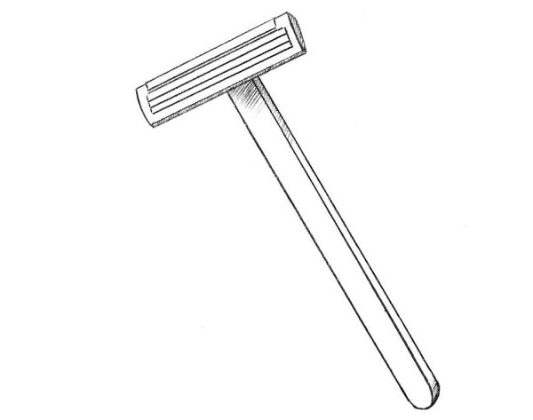 Бритва рисунок