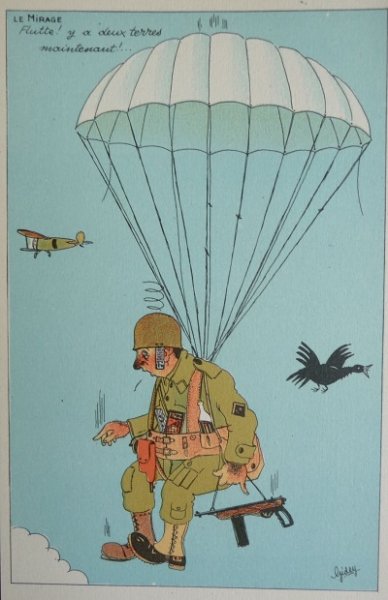 Парашютисты мультяшные