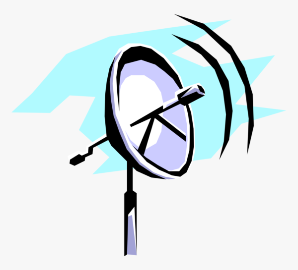 Спутниковая антенна gif