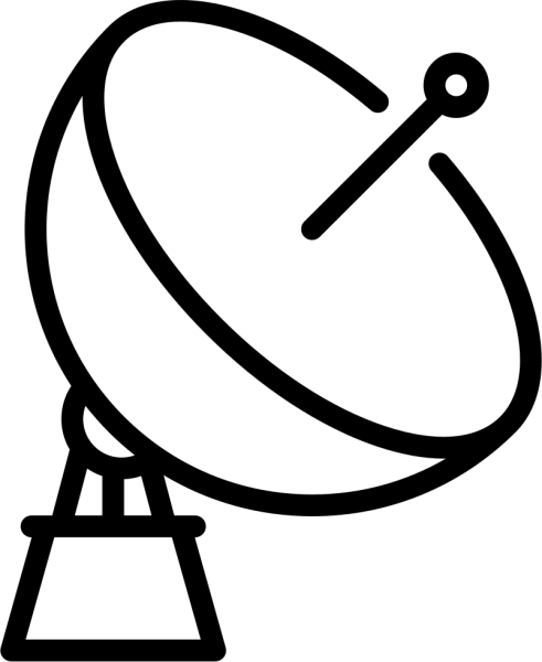 Спутниковая тарелка иконка
