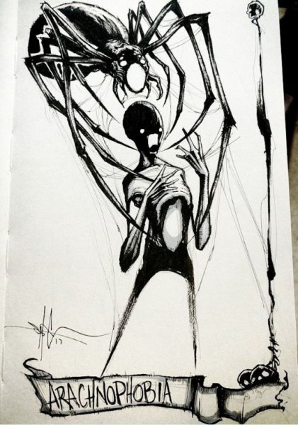 Шон Косс рисунки фобии