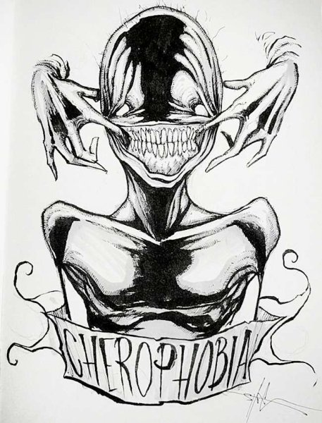 Шон Косс рисунки фобии