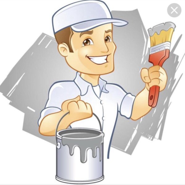 Маляр мультяшный